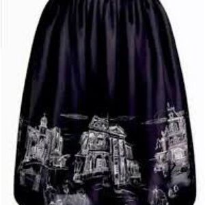 🖤The Dress Shop Her Universe Black Disney Park Collection Skirt Haunted Mansion